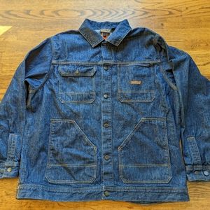 Patagonia steel forge denim jacket men's XL MADE IN USA US